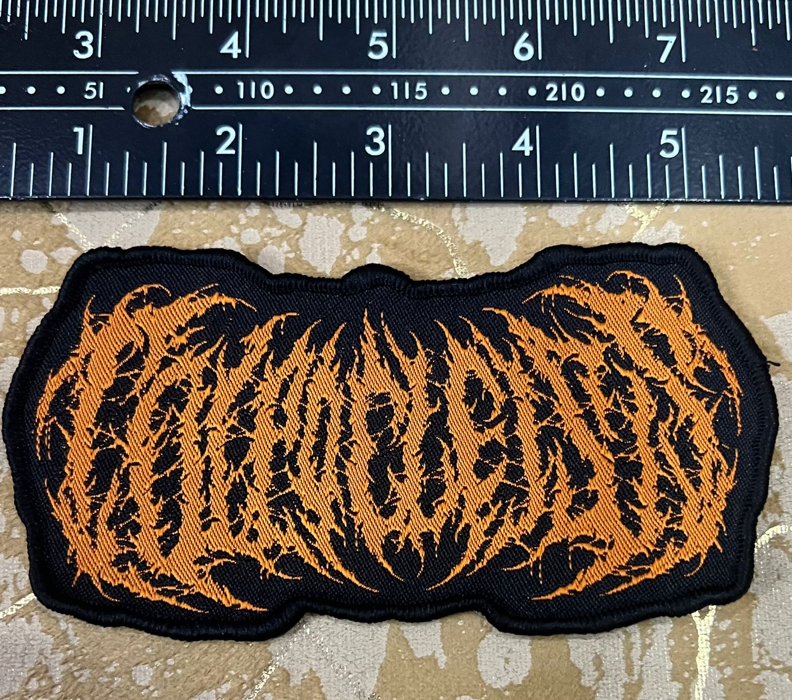 colpocleisis-logo-patch-tiss-bordure-noire-5-pouces image 4