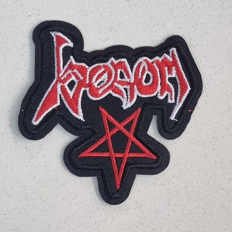venom-logo-petit-patch-cusson-brod-noir image 1