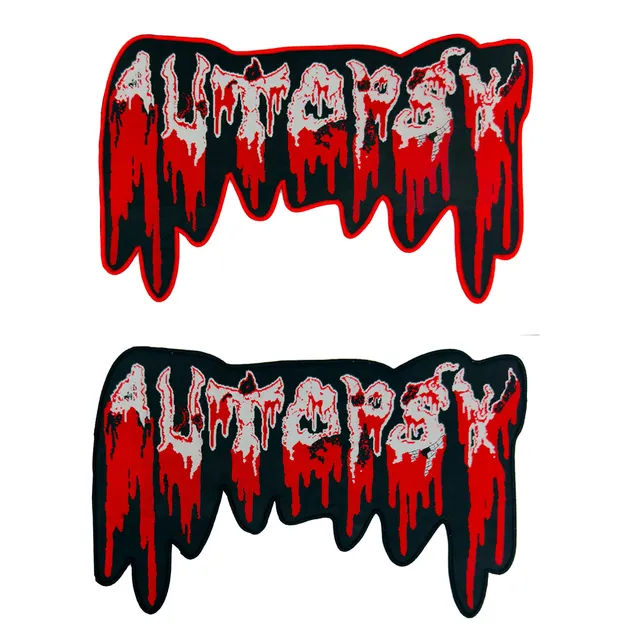 783punx-oversized-patch-autopsy-logo-tiss-bordure-noire image 1