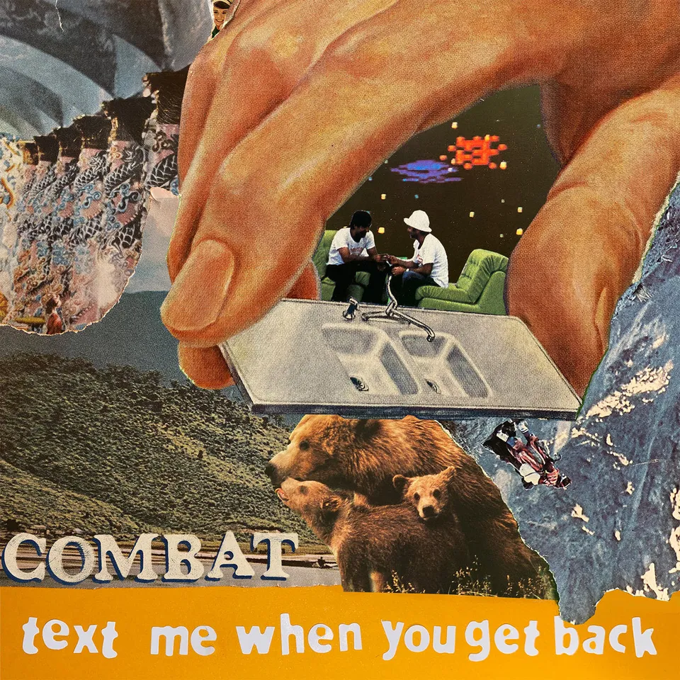 counter-intuitive-combat-text-me-when-you-get-back-vinyle-orange image 1