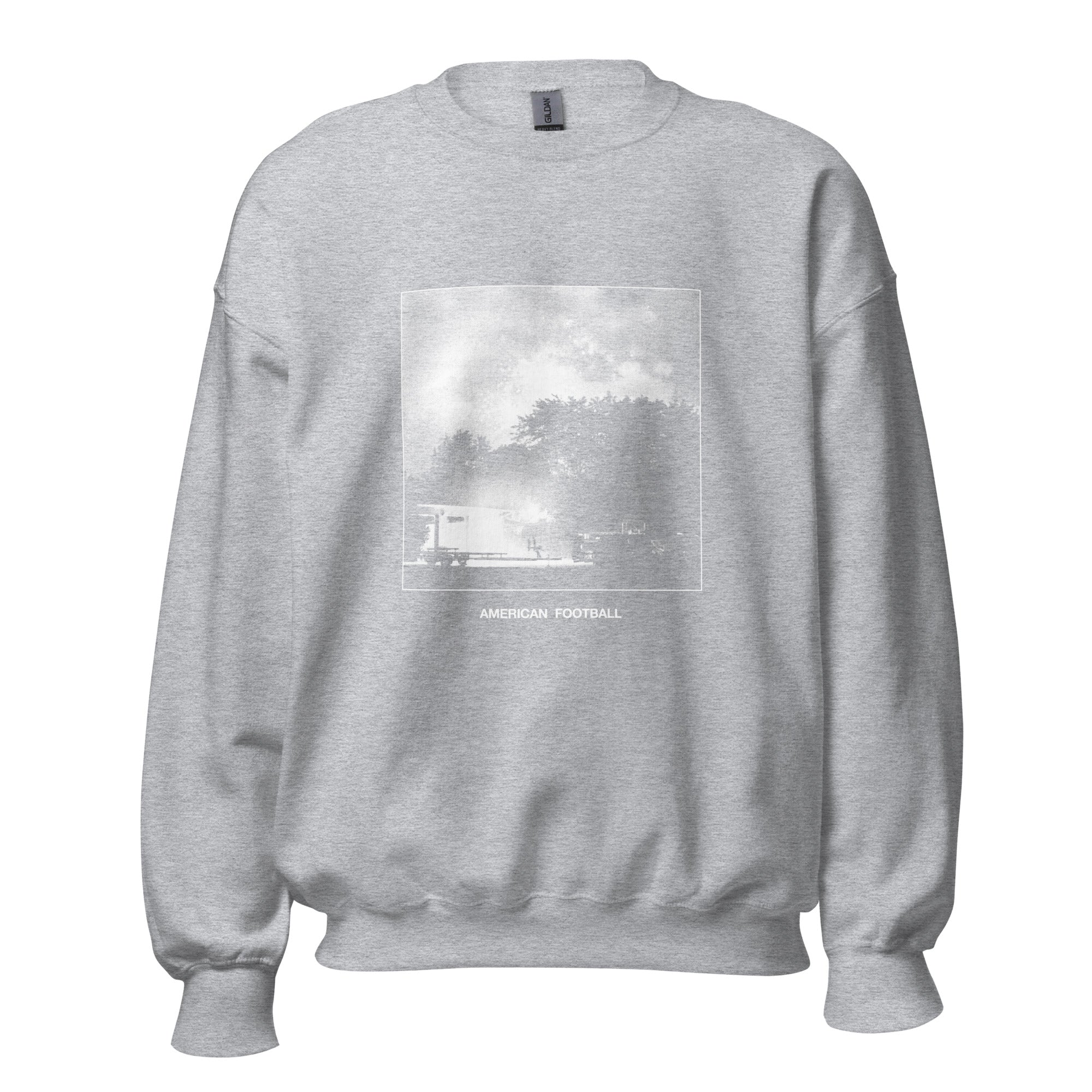 american-football-sweatshirt-noir-coton-coupe-classique image 3