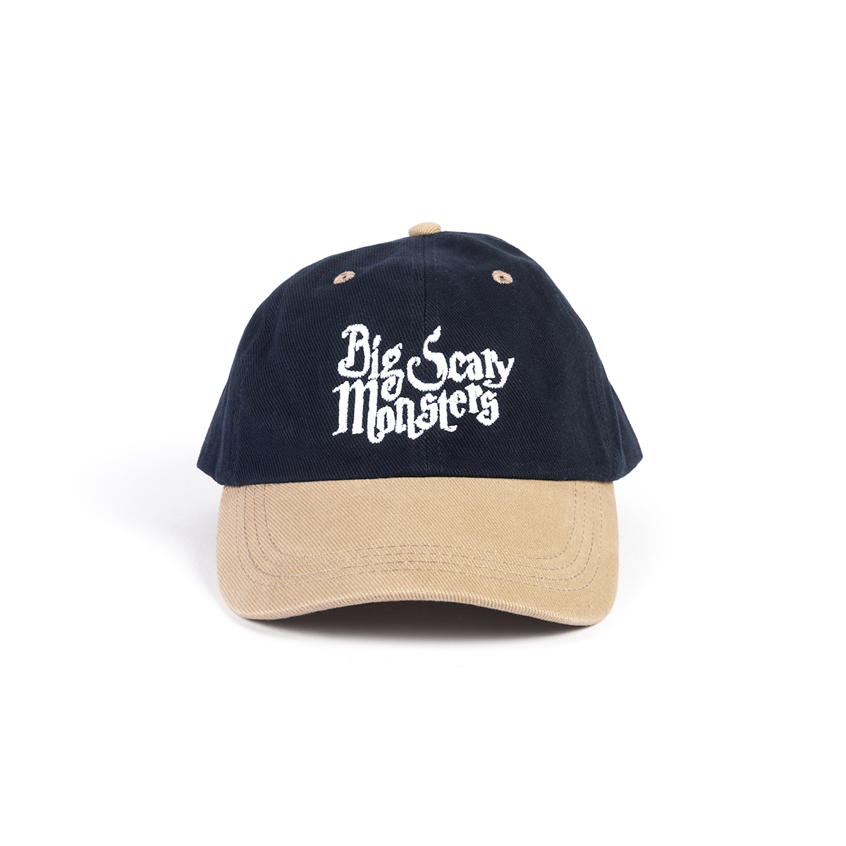 big-scary-monsters-logo-dad-cap-casquette-noir-vintage image 8