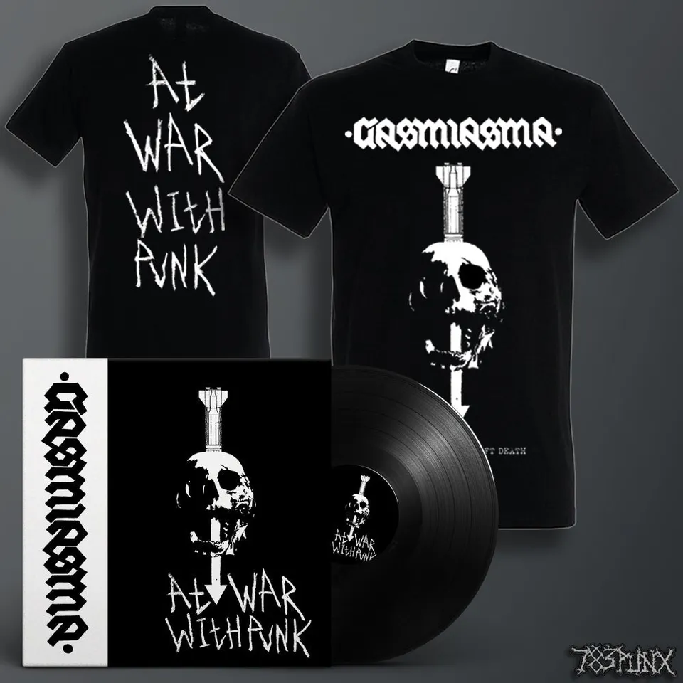 gasmiasma-at-war-with-punk-vinyle-lp-t-shirt-hardcore-punk image 1