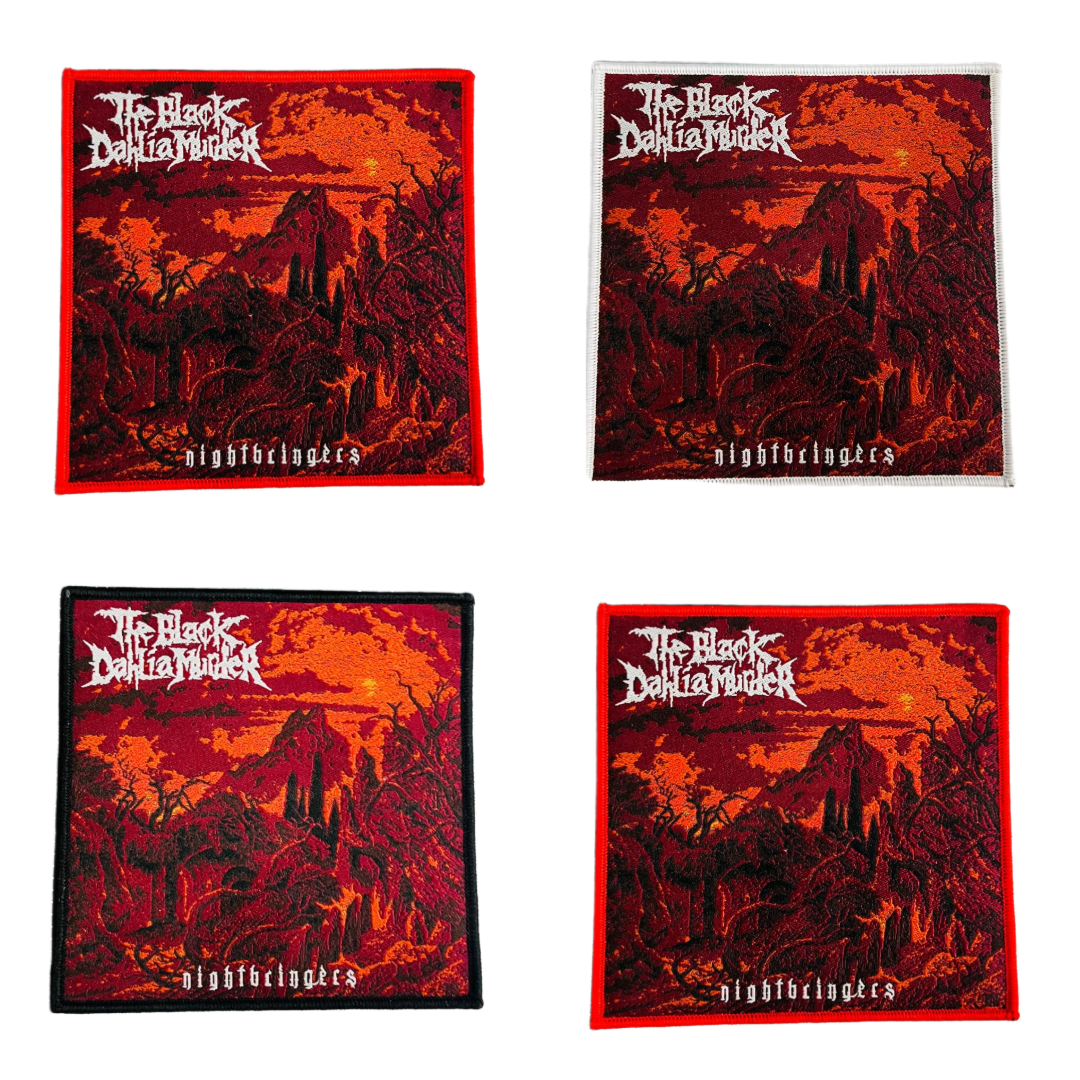 the-black-dahlia-murder-nightbringer-patch-tiss-bordure-noire image 1