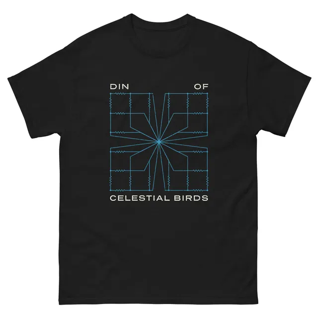 big-scary-monsters-din-of-celestial-birds-takeoffs-landings-t-shirt-l image 1