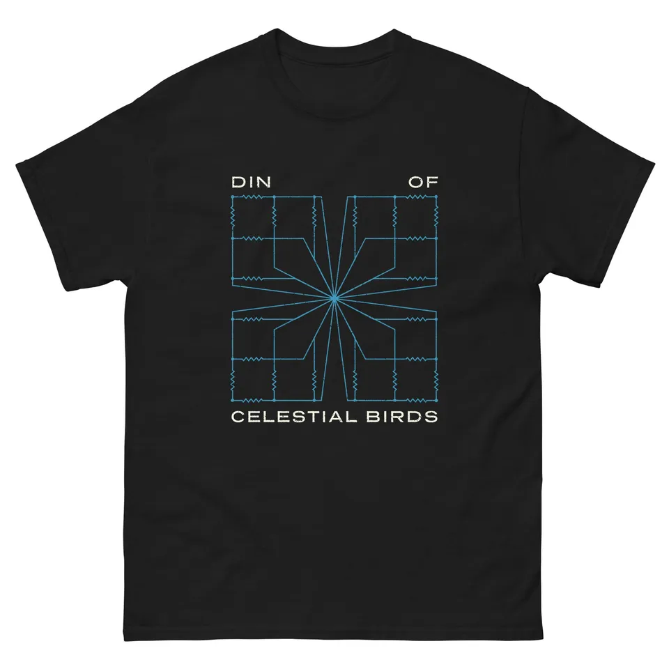 big-scary-monsters-din-of-celestial-birds-takeoffs-landings-t-shirt-l image 1