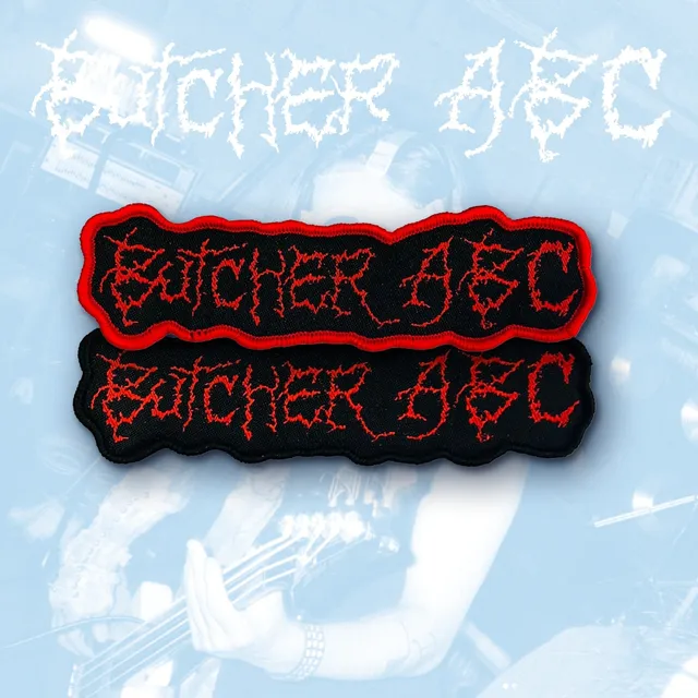 butcher-abc-logo-patch-tiss-bord-noir image 1