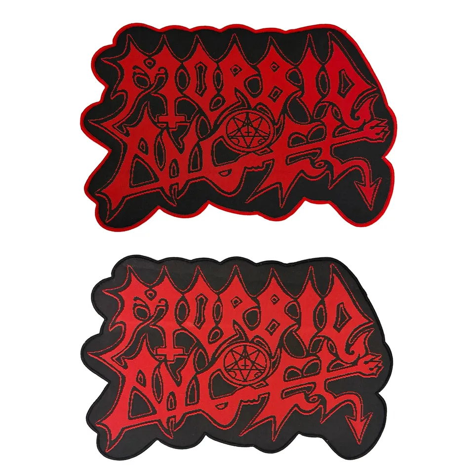 morbid-angel-logo-patch-oversize-tiss-bord-noir-30-cm image 1