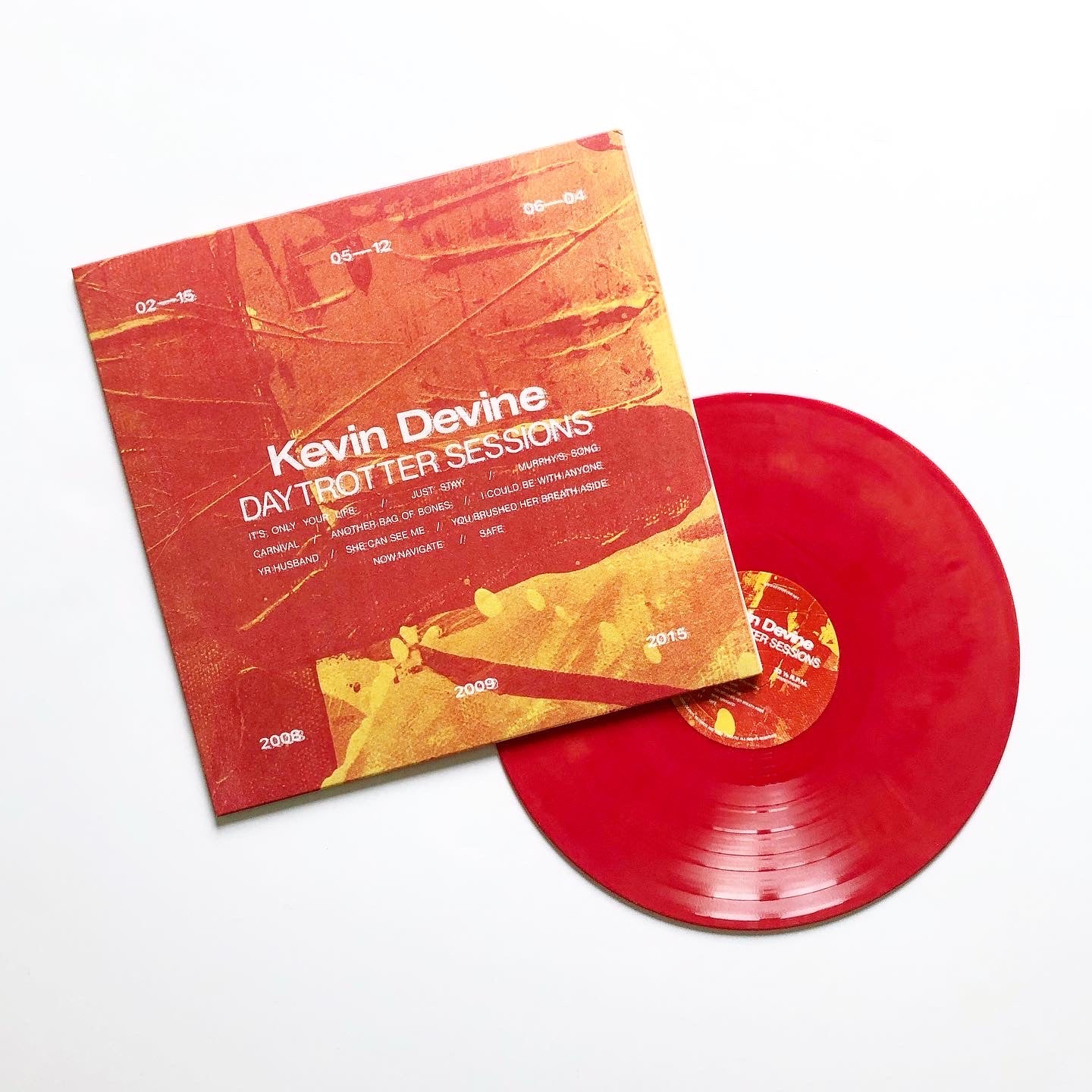 big-scary-monsters-kevin-devine-daytrotter-sessions-vinyle-lp-rouge image 4