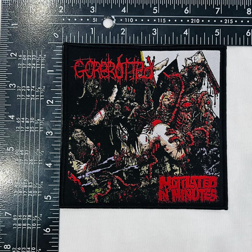 783punx-gorerotted-mutilated-in-minutes-patch-tiss-bordure-noire image 3