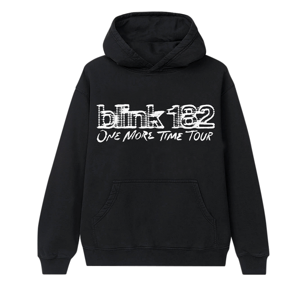 blink-182-one-more-time-tour-sweat-capuche-noir image 1