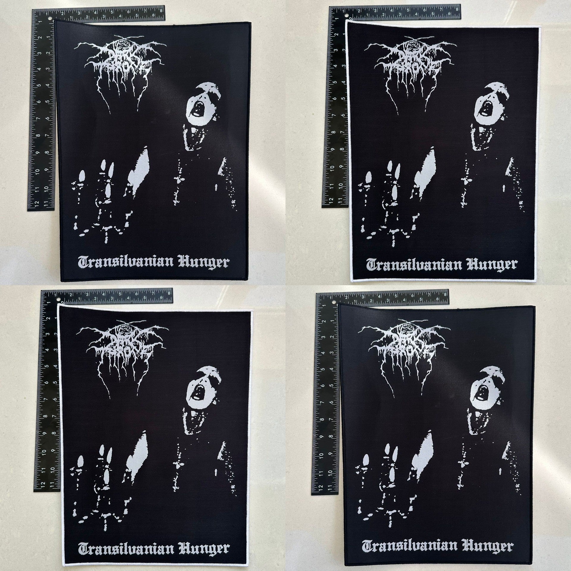 darkthrone-transilvanian-hunger-backpatch-bordure-noire image 1