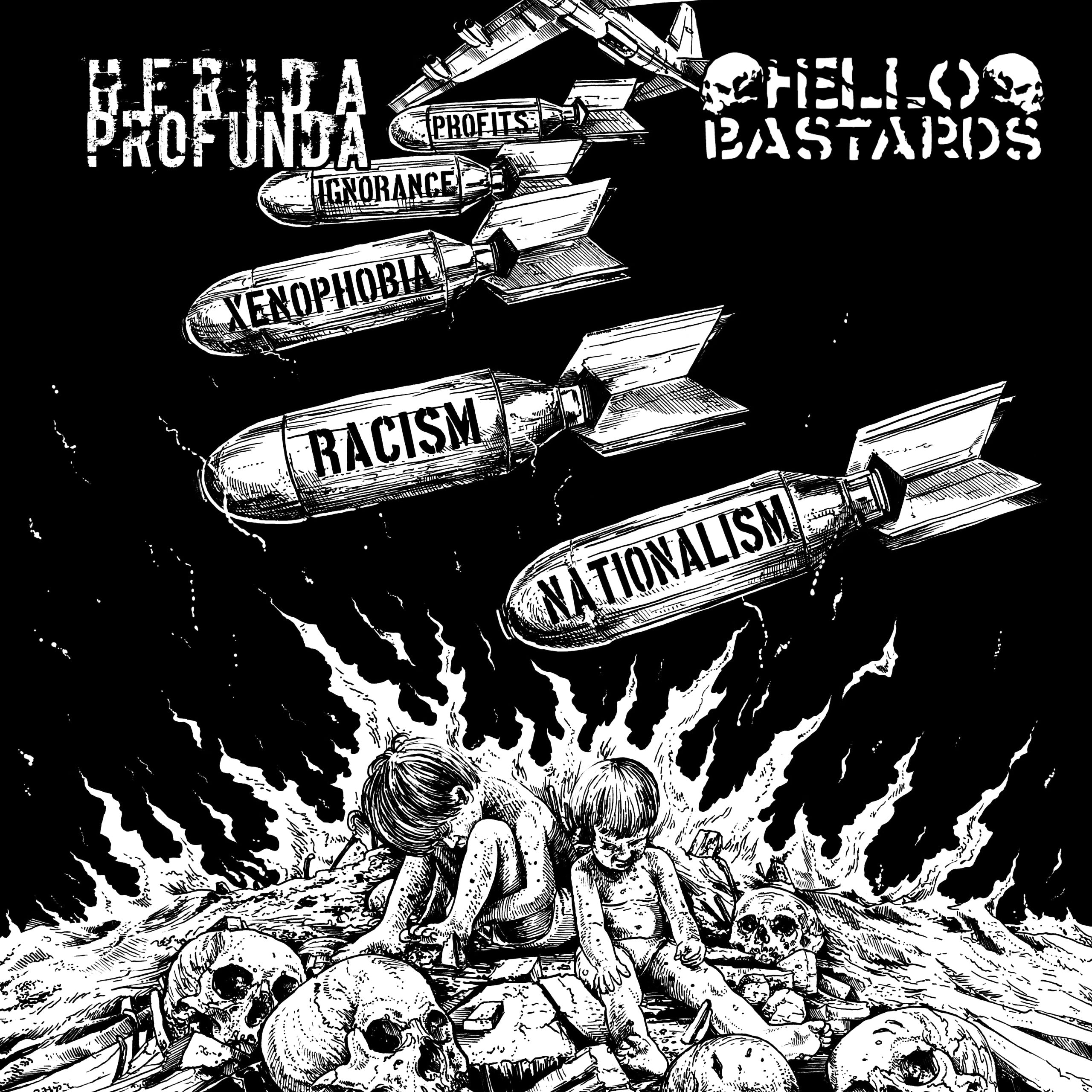 herida-profunda-hello-bastards-split-ep-7-pouces image 1