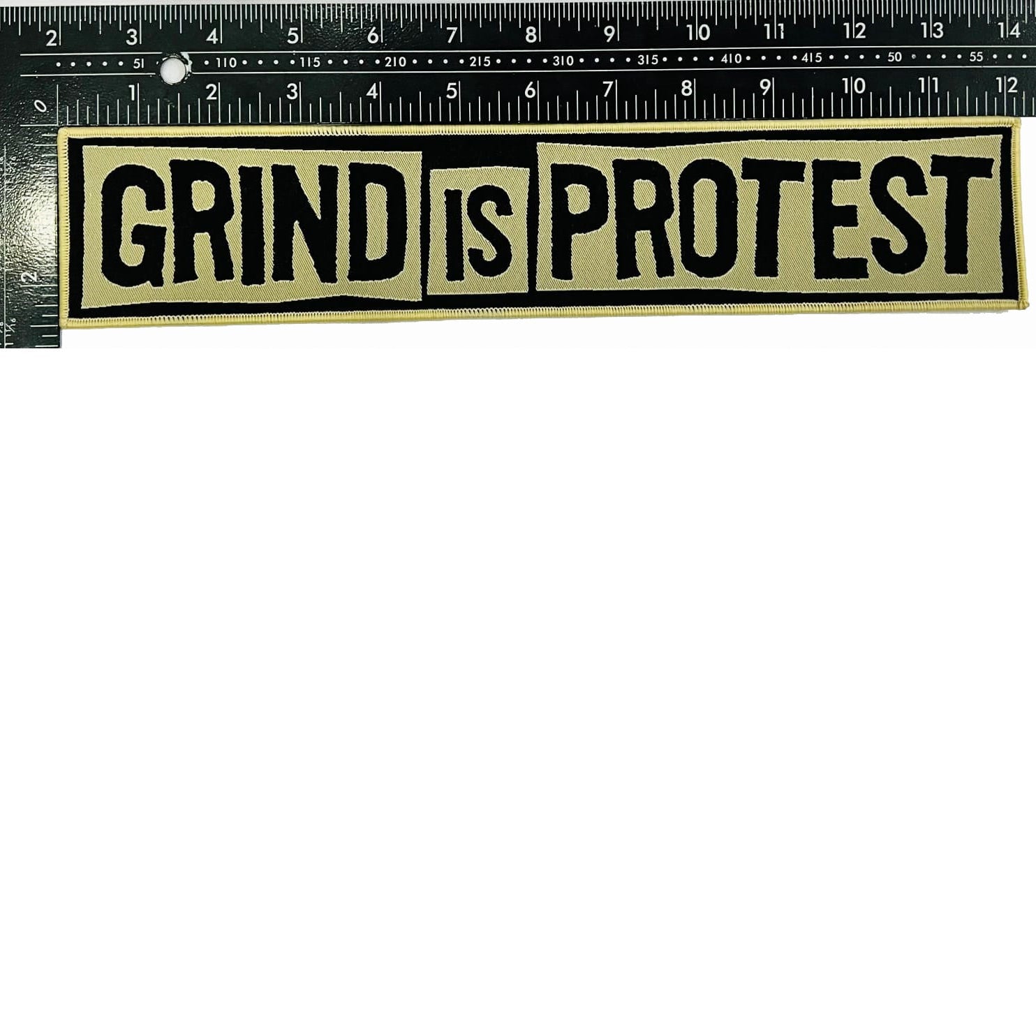 agathocles-grind-is-protest-cusson-tiss-oversize-bordure-olive image 3
