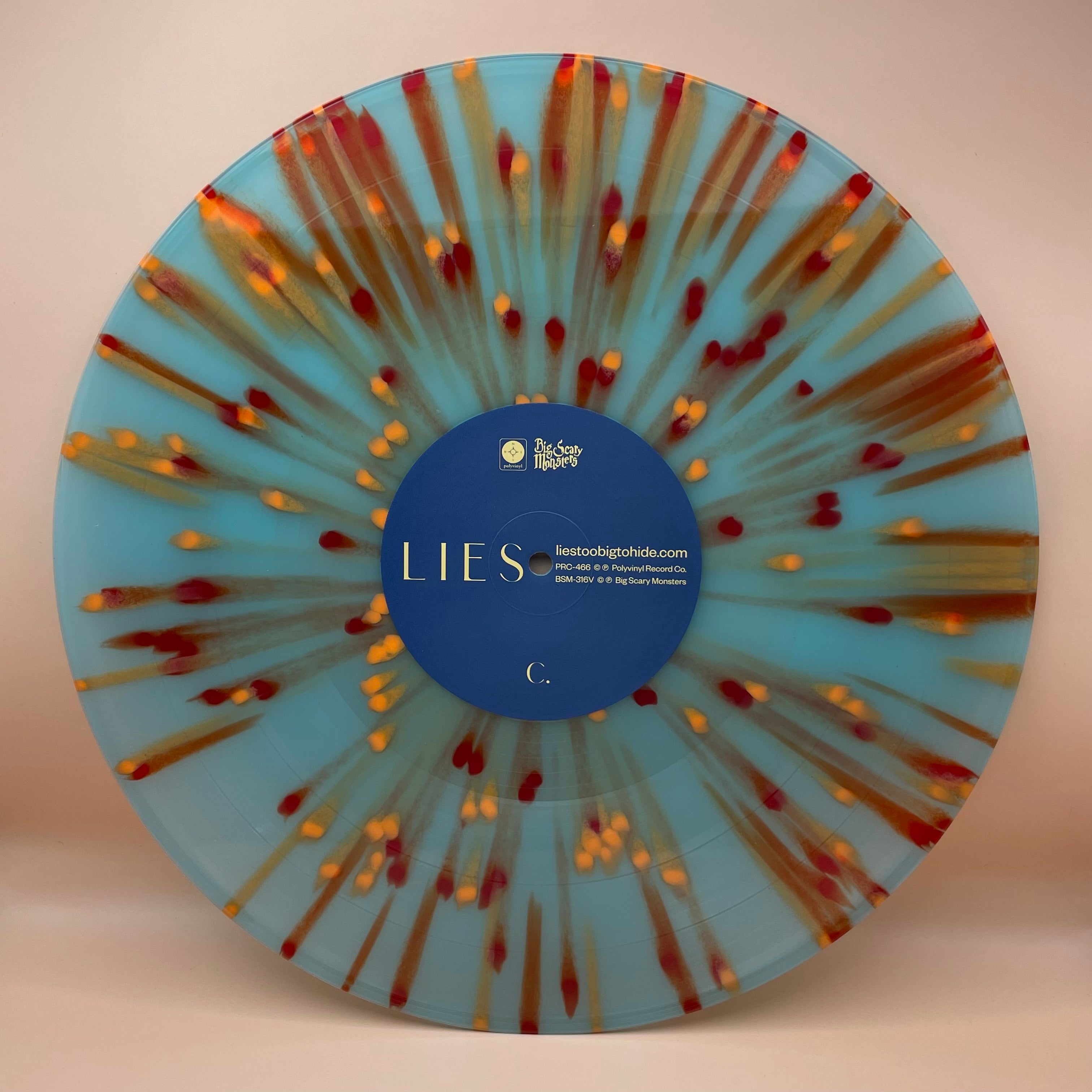 lies-lies-vinyle-2lp-bleu-splatter-synth-pop image 2