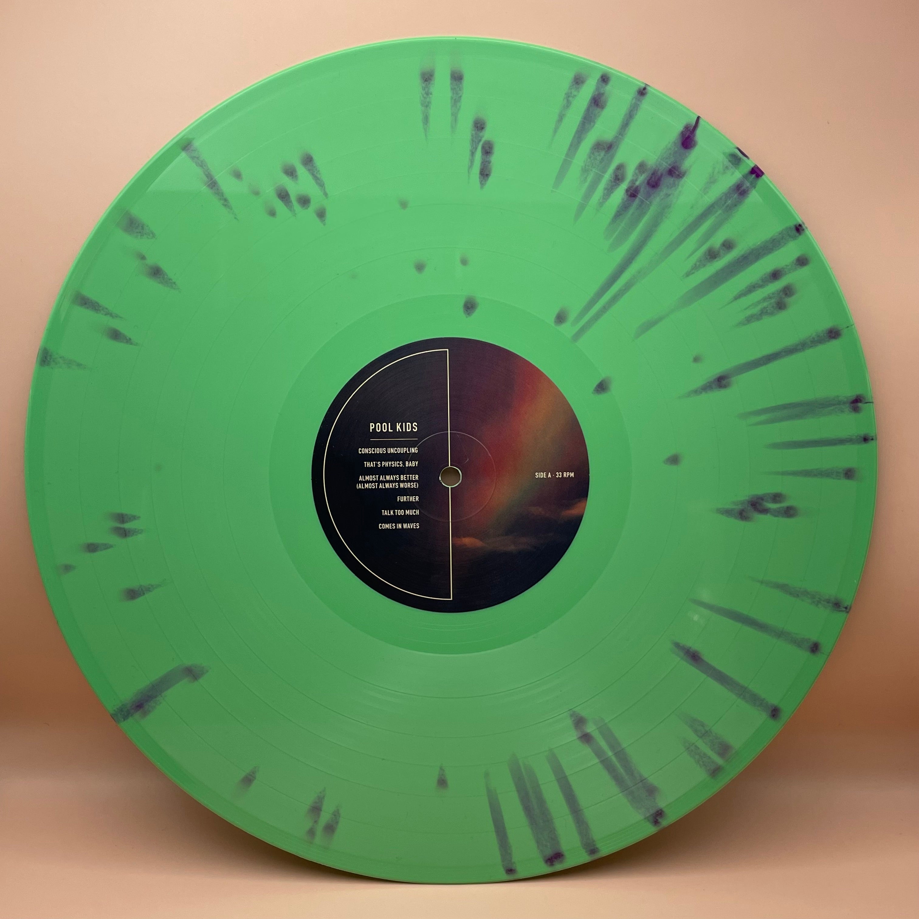 pool-kids-pool-kids-vinyle-splatter-vert-violet image 2