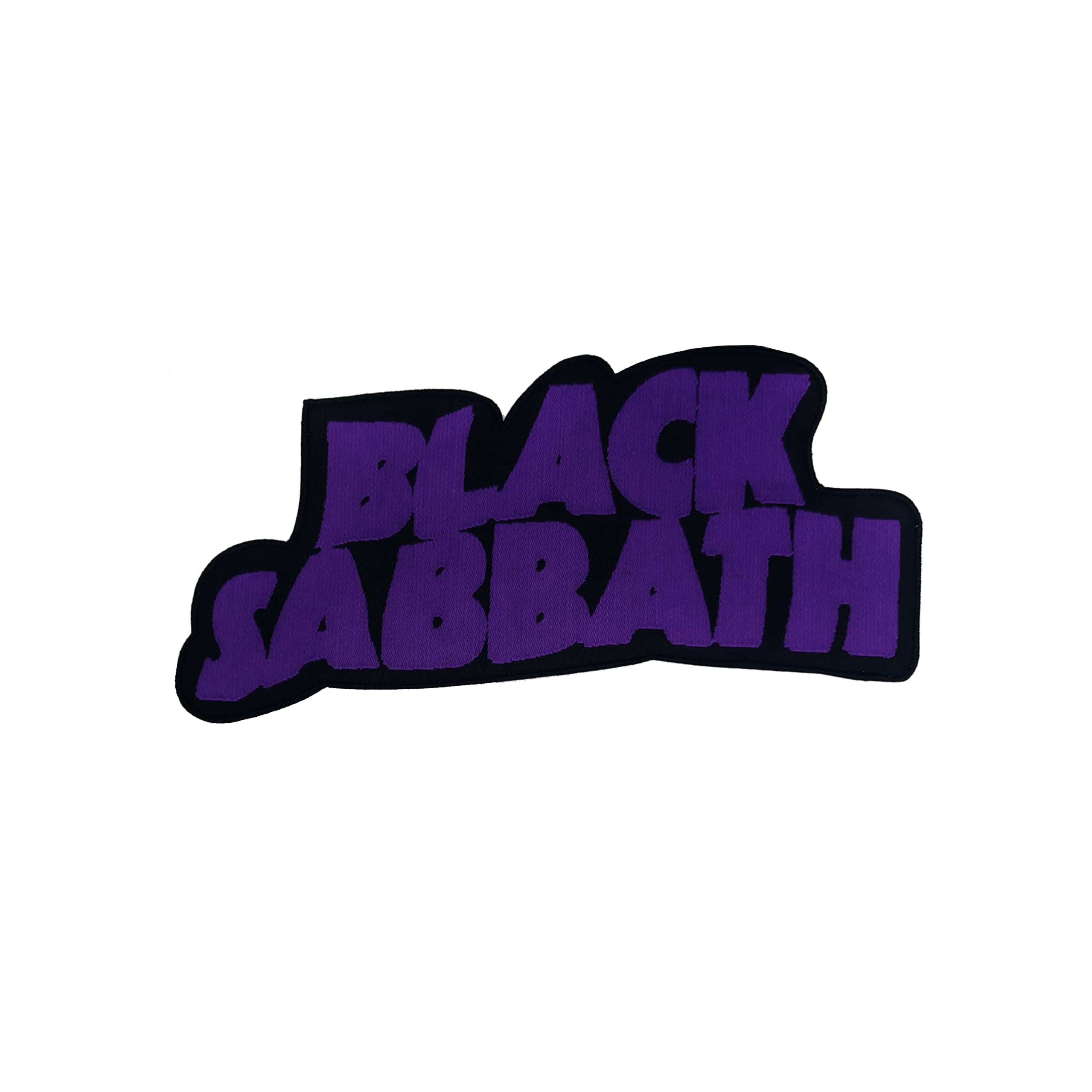 783punx-oversized-patch-black-sabbath-logo-bordure-noire image 2