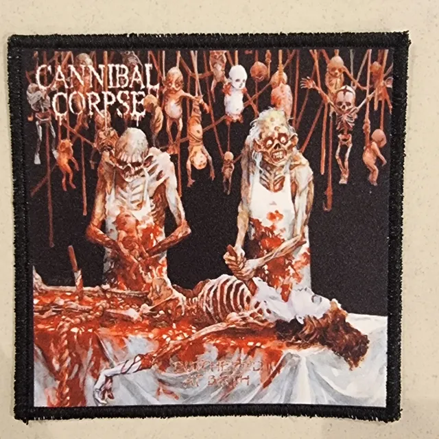 cannibal-corpse-butchered-at-birth-patch-petit-cusson-cousu image 1