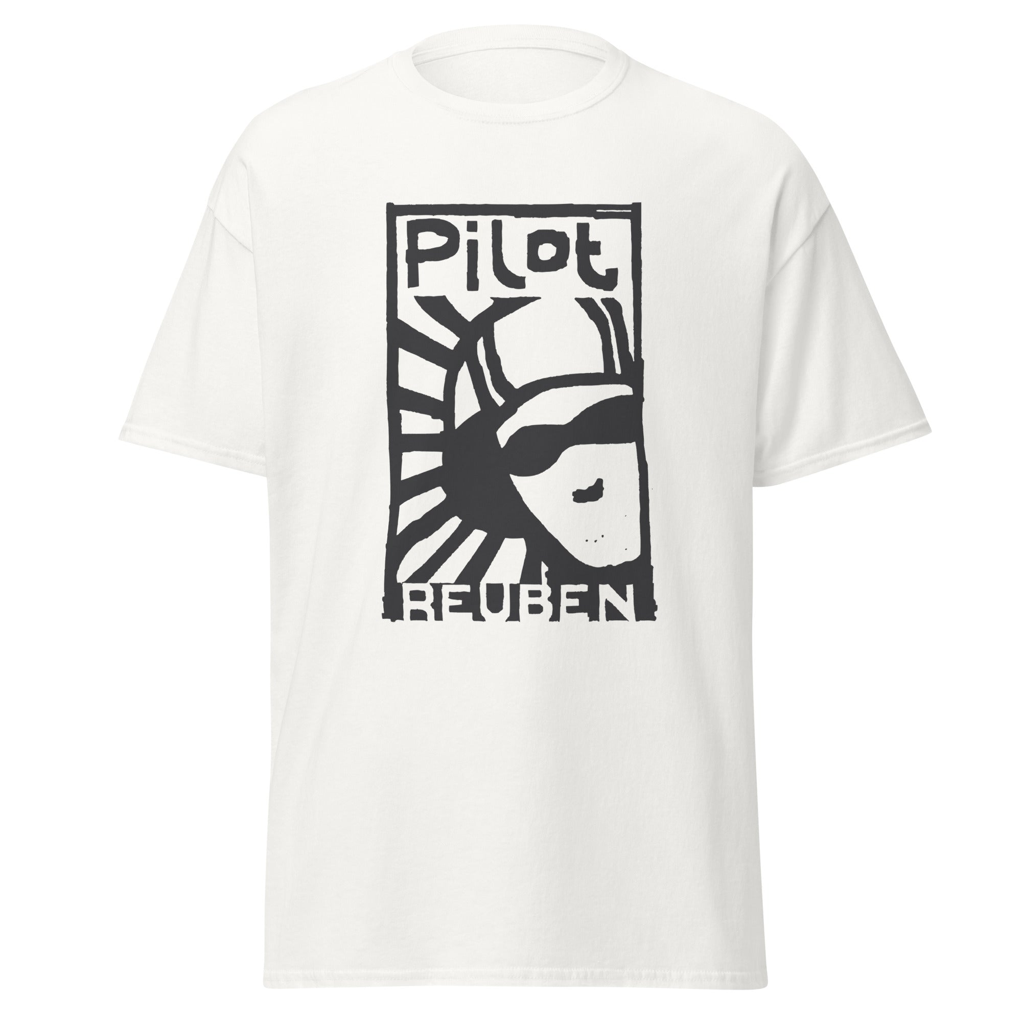 big-scary-monsters-reuben-pilot-t-shirt-coton-noir-rock image 4