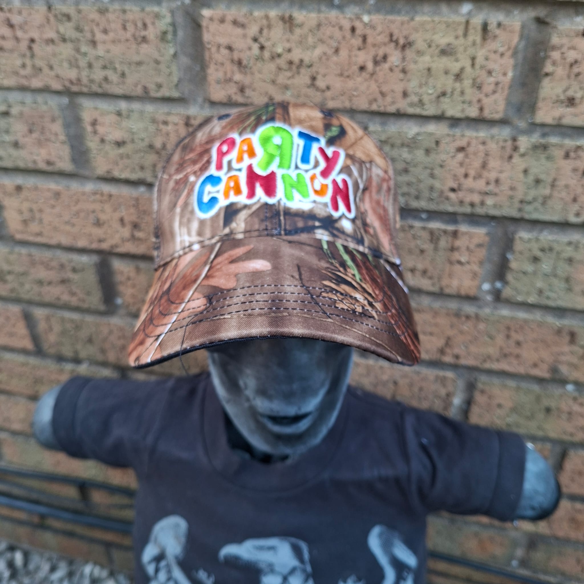 party-cannon-logo-casquette-baseball-camo-phosphorescent image 3