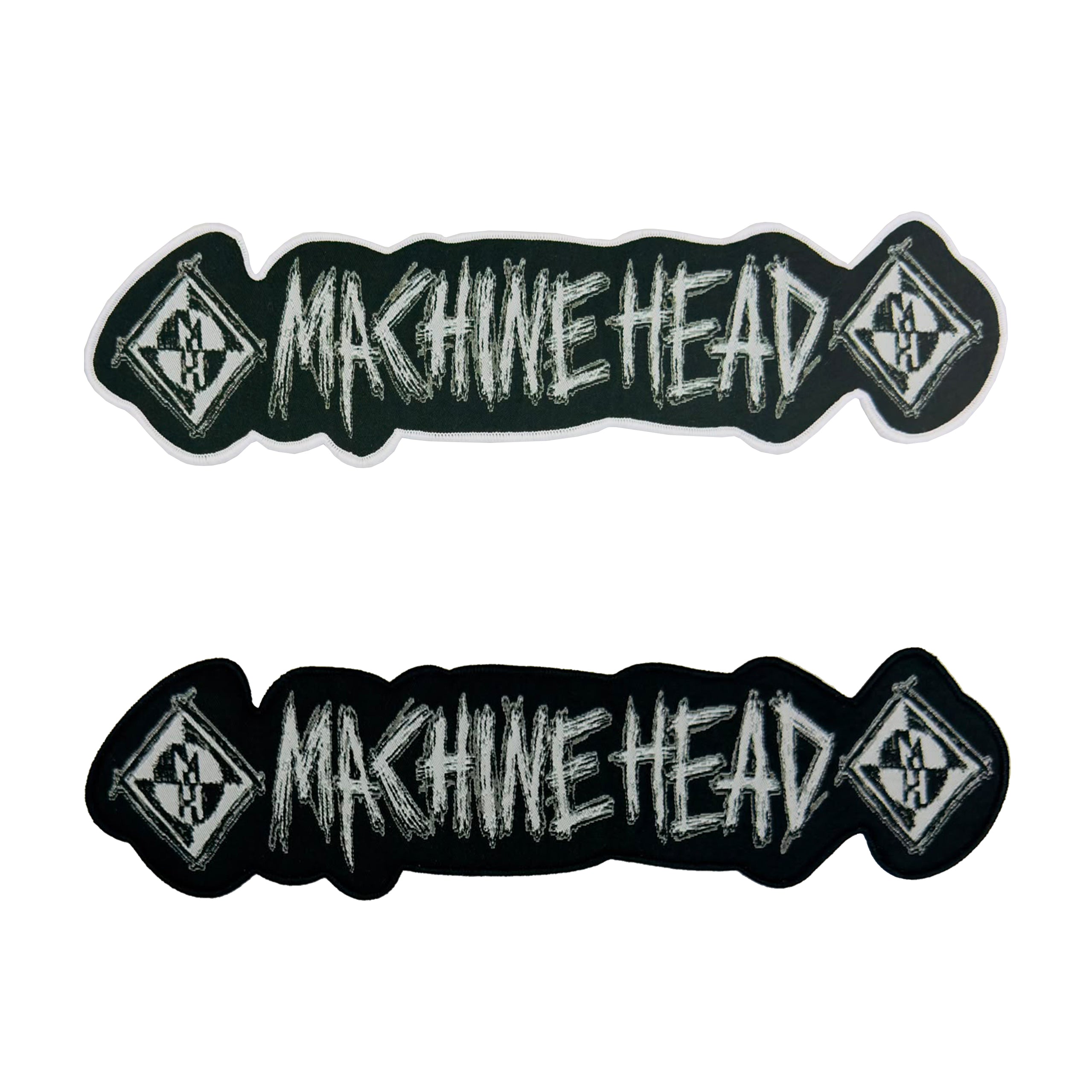 machine-head-logo-cusson-tiss-oversize-bord-noir image 1