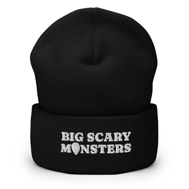 big-scary-monsters-bsm-25th-birthday-bonnet-noir-brod image 1
