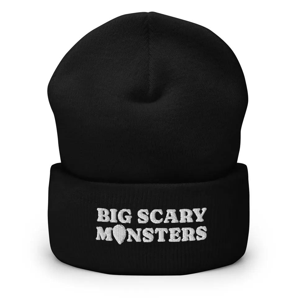 big-scary-monsters-bsm-25th-birthday-bonnet-noir-brod image 1