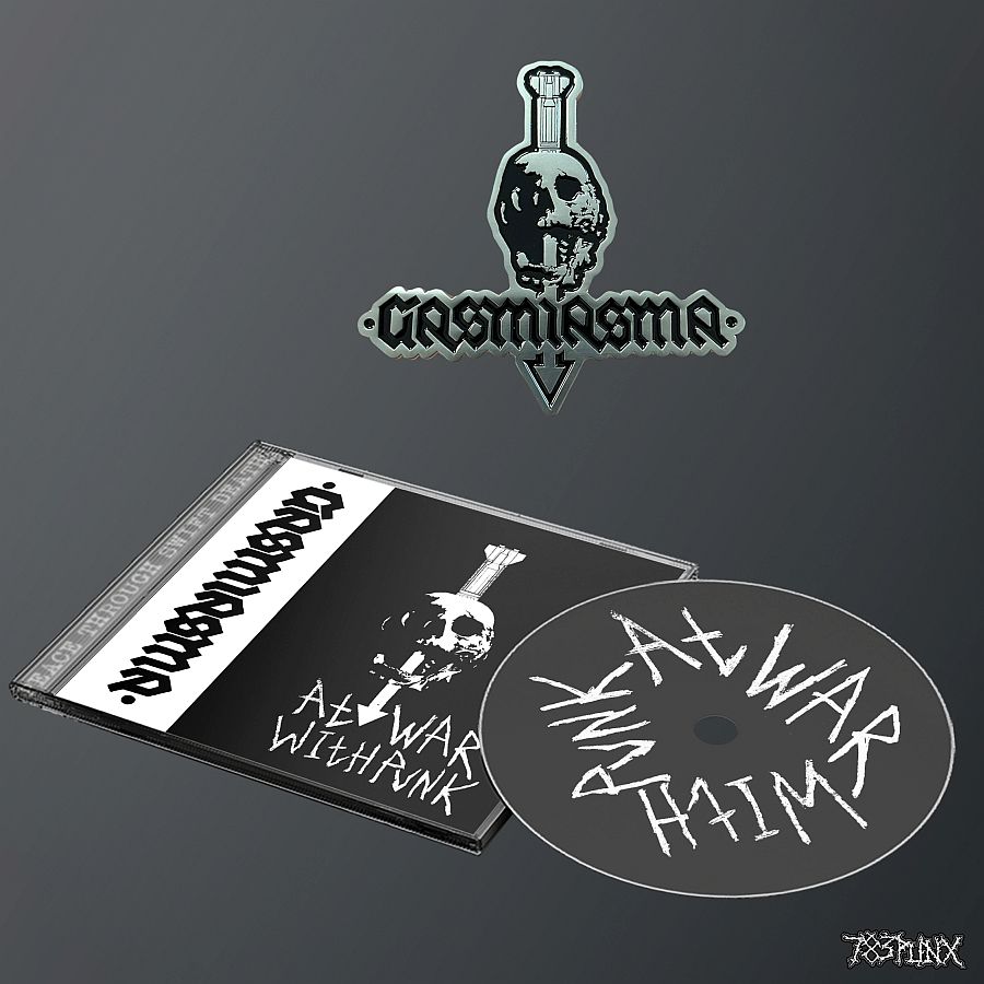 gasmiasma-at-war-with-punk-bundle-cd-pin-hardcore-punk image 1