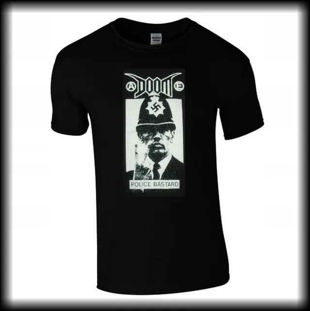 783punx-doom-police-bastard-t-shirt-gildan-taille-l image 1