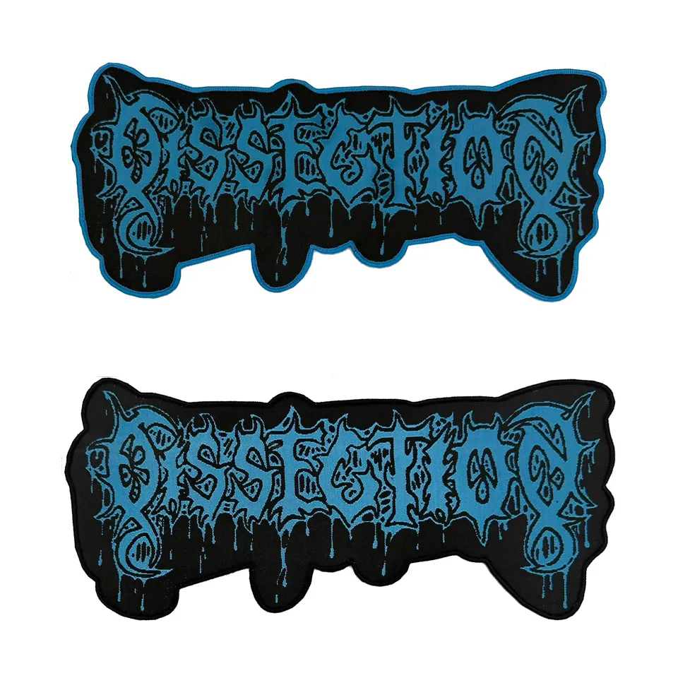 783punx-oversized-patch-dissection-logo-cusson-bordure-noire image 1