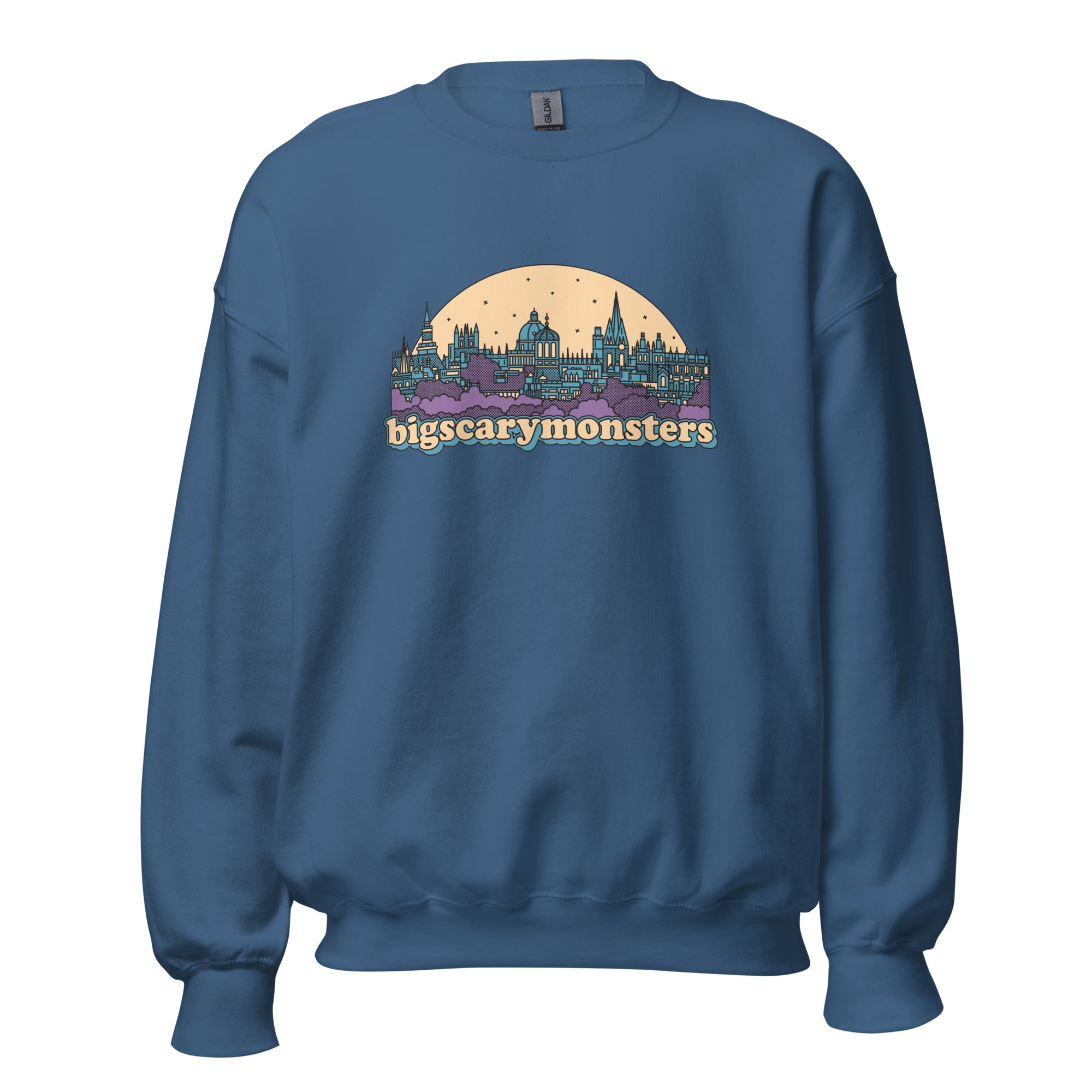 bsm-city-sweatshirt-noir-coton-coupe-classique-m image 3