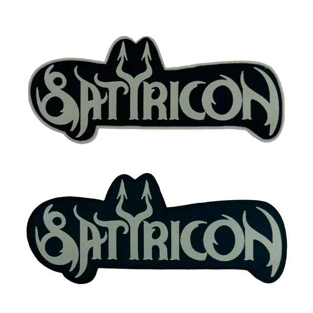 783punx-oversized-patch-satyricon-logo-patch-dos-bordure-noire image 1
