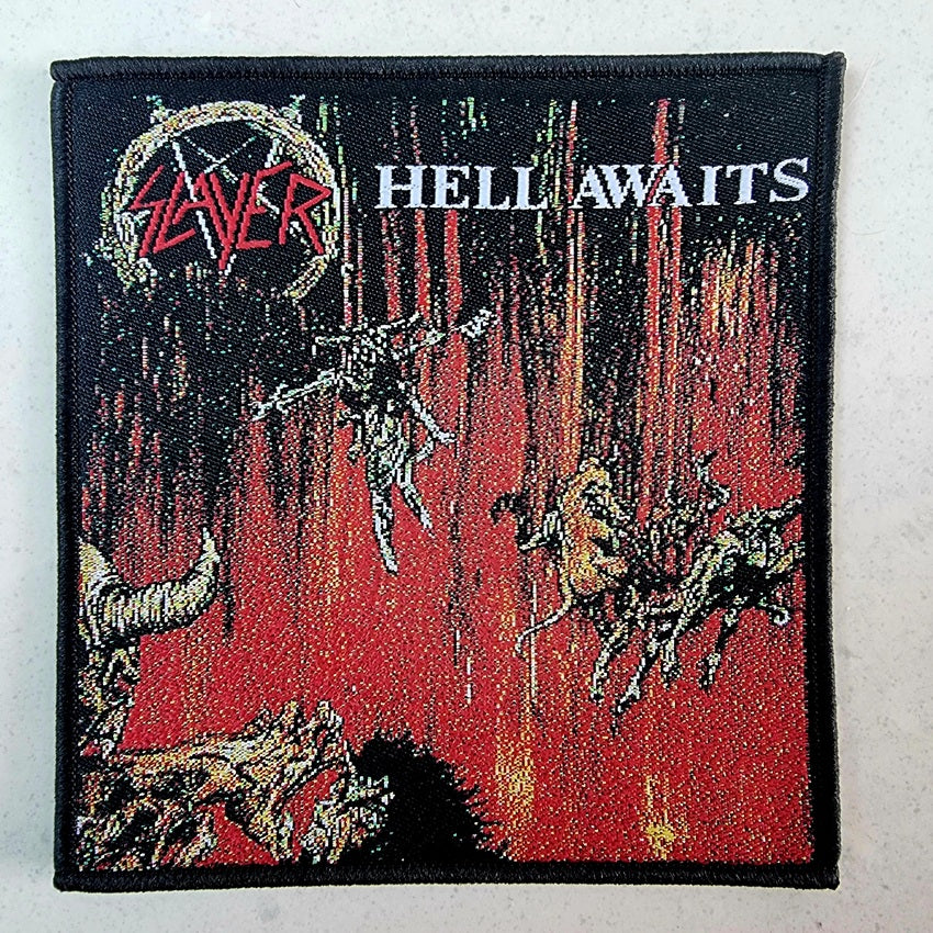 slayer-hell-awaits-petit-patch-tiss-coudre image 1