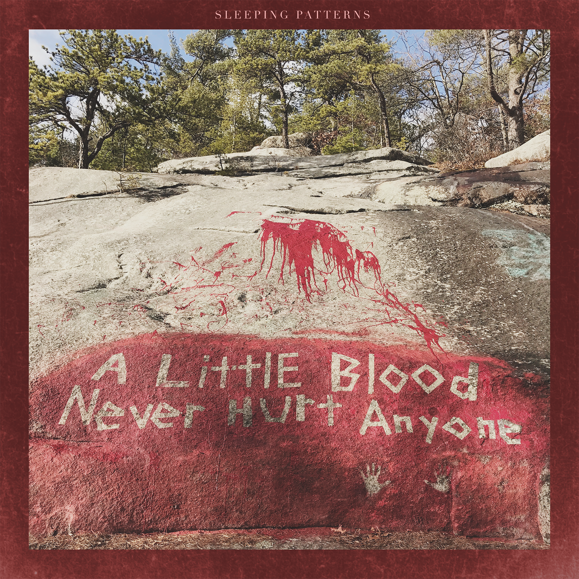 sleeping-patterns-a-little-blood-vinyle-12-noir-rock image 1