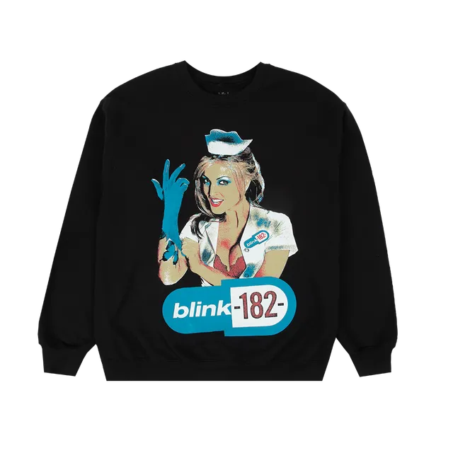 blink-182-enema-of-the-state-sweat-col-rond-noir image 1