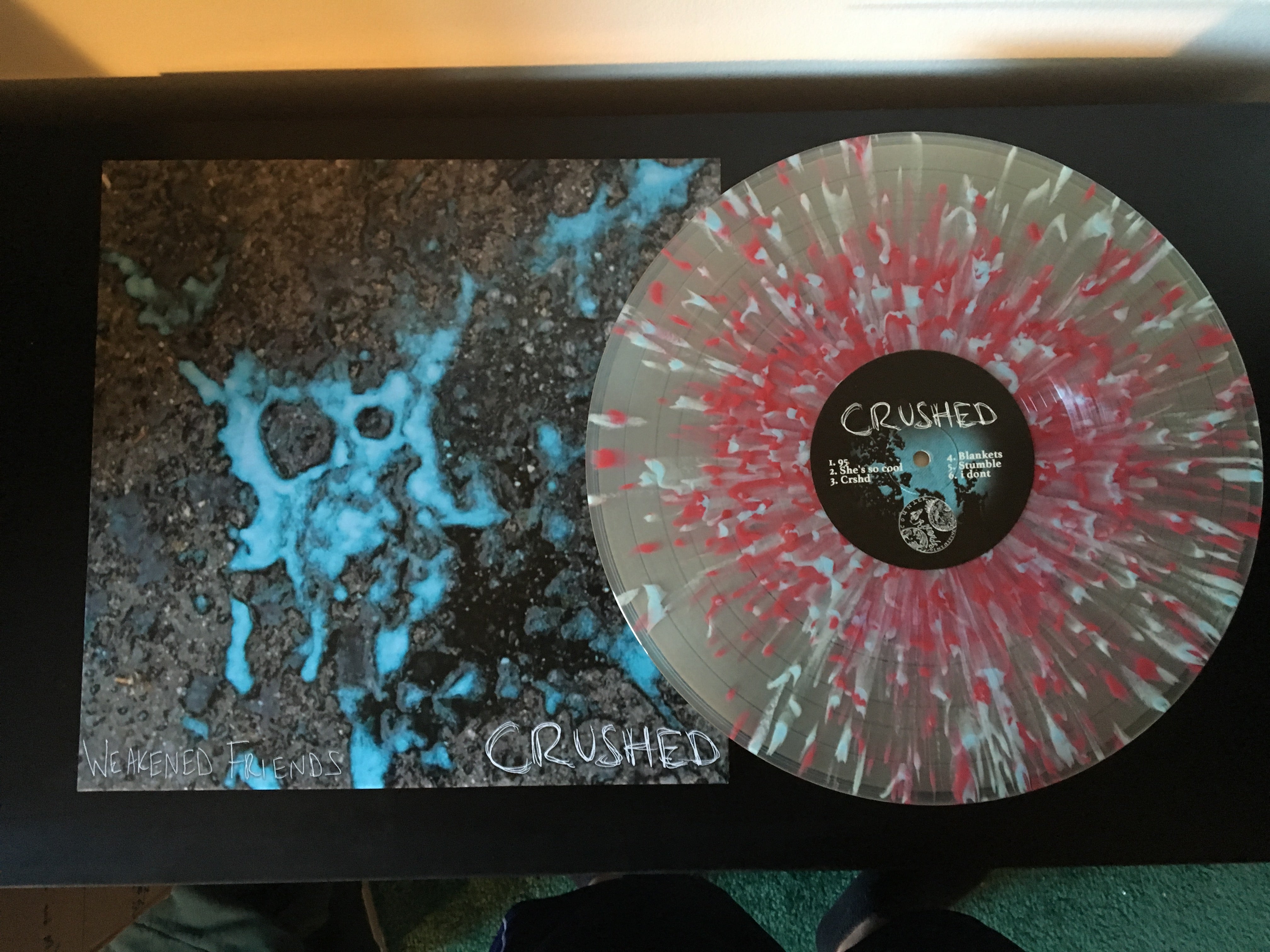 weakened-friends-crushed-vinyle-12-white-black-swirl image 4