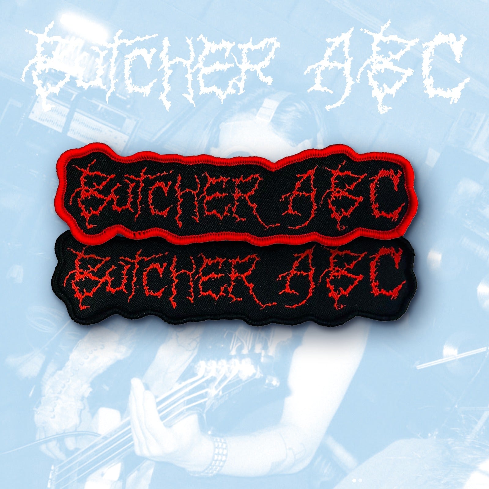 butcher-abc-logo-patch-tiss-bord-noir image 1