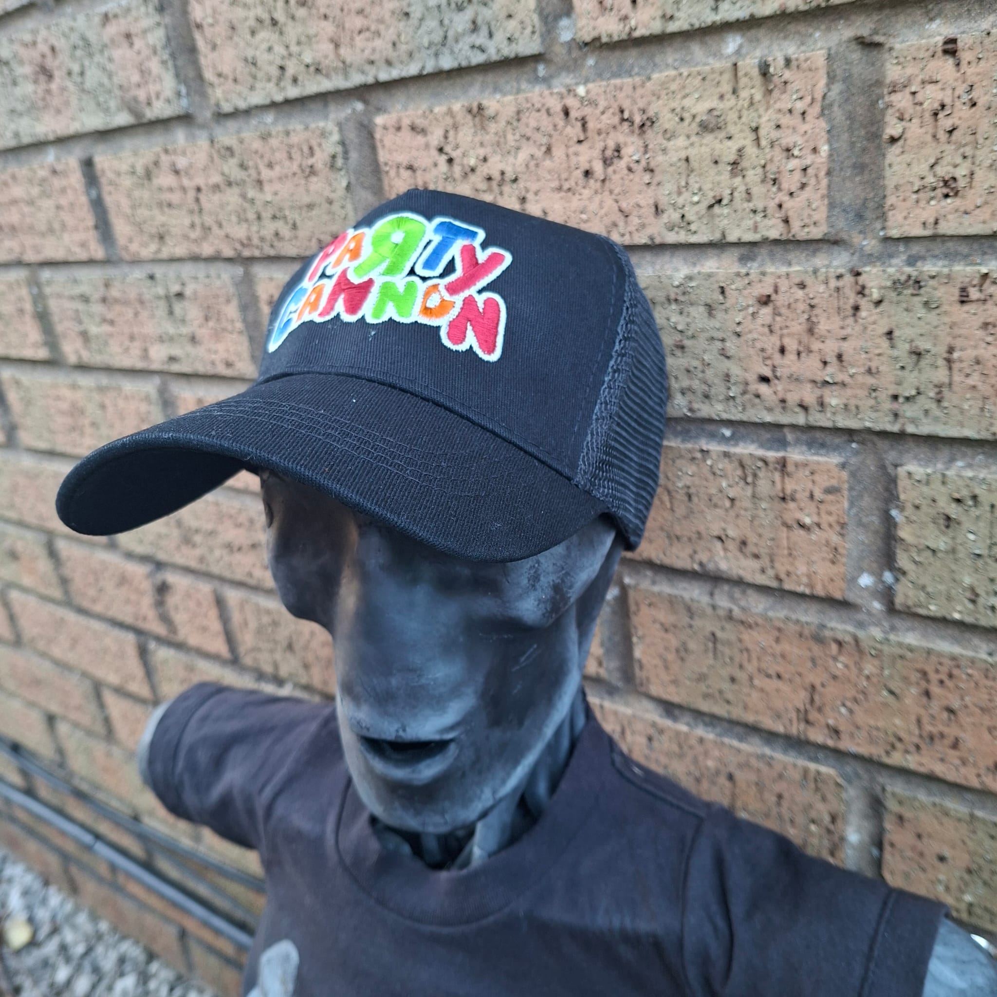 party-cannon-logo-casquette-trucker-phosphorescente image 4