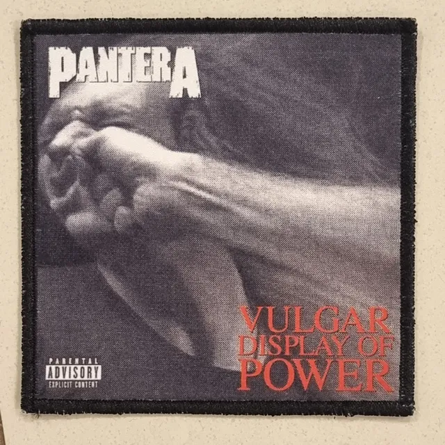 pantera-vulgar-display-of-power-petit-patch-cusson image 1