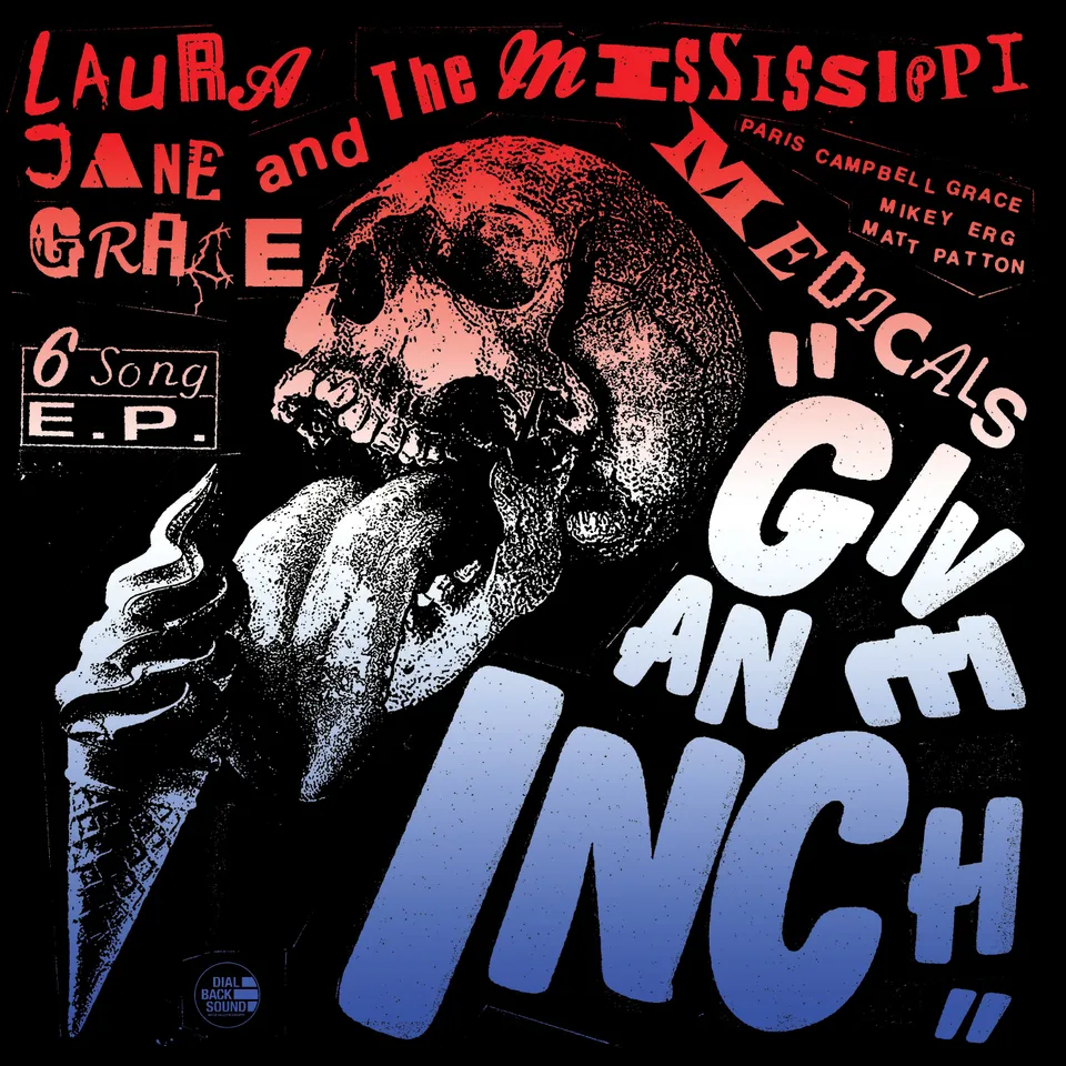 big-scary-monsters-laura-jane-grace-give-an-inch-vinyle-lp-rouge image 1