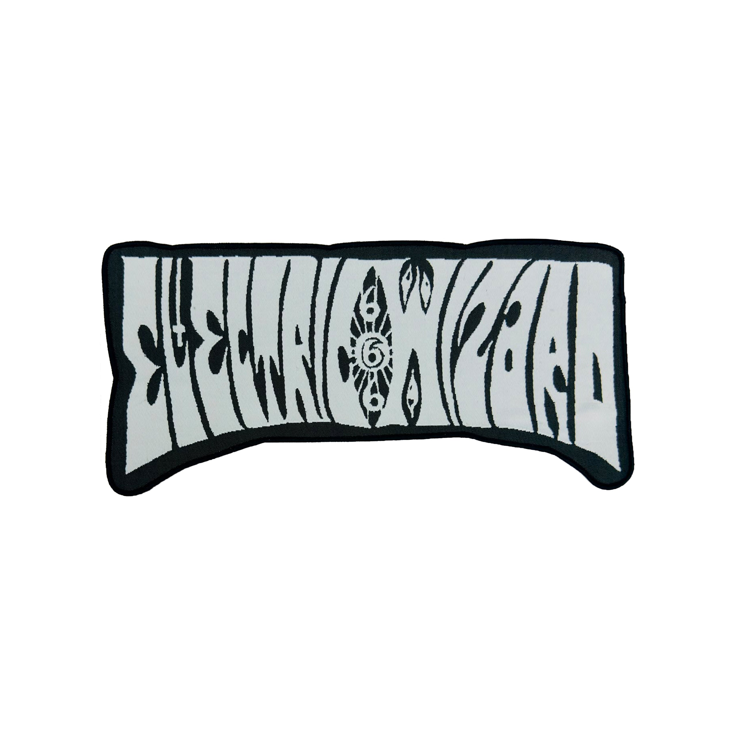 783punx-oversized-patch-electric-wizard-logo-cusson-bordure-noire image 2