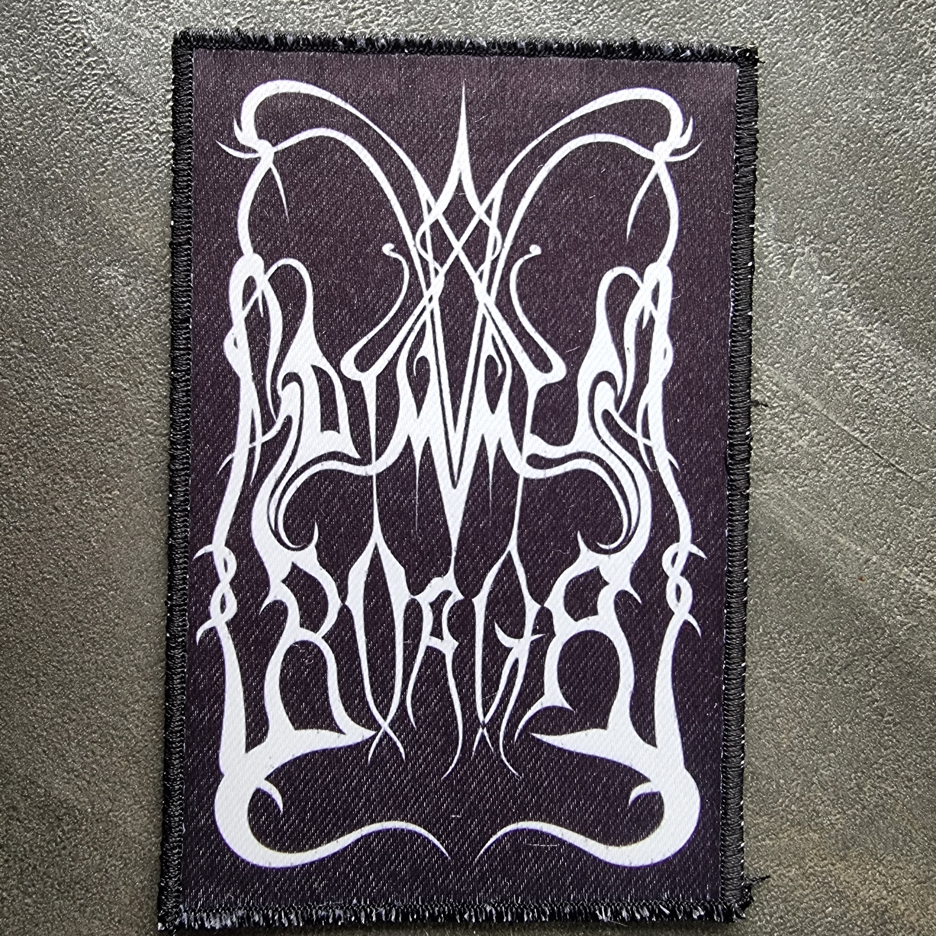 dimmu-borgir-old-logo-cusson-patch-small image 1