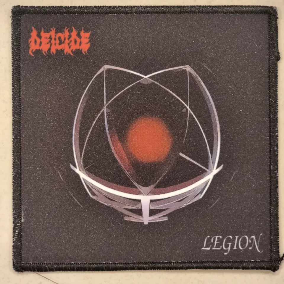 deicide-legion-small-patch-cusson-death-metal image 1