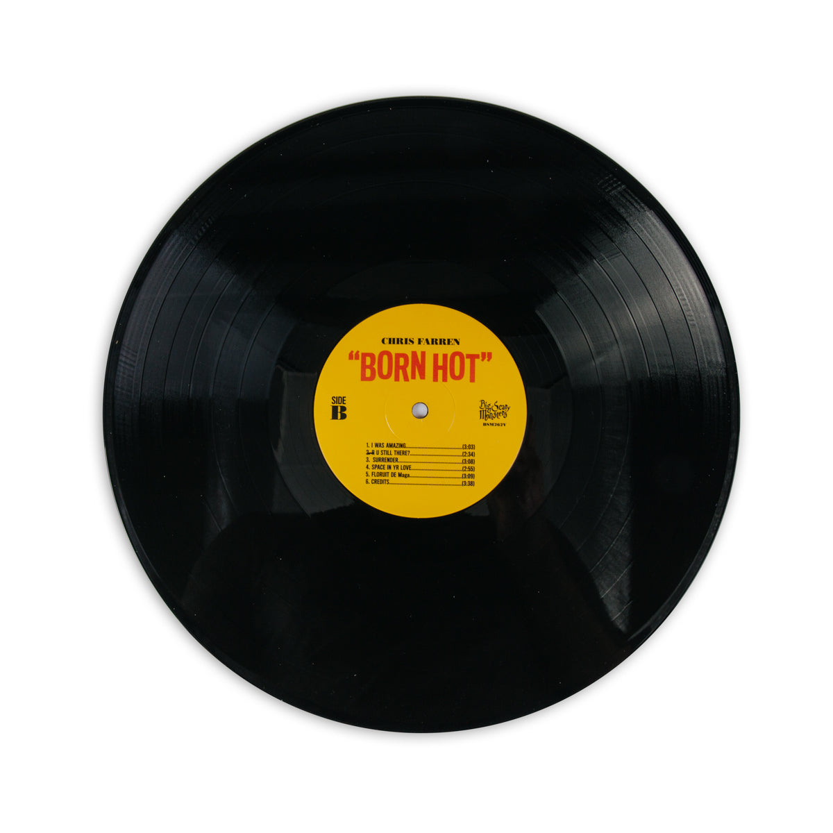 chris-farren-born-hot-vinyle-lp-splatter-orange image 2