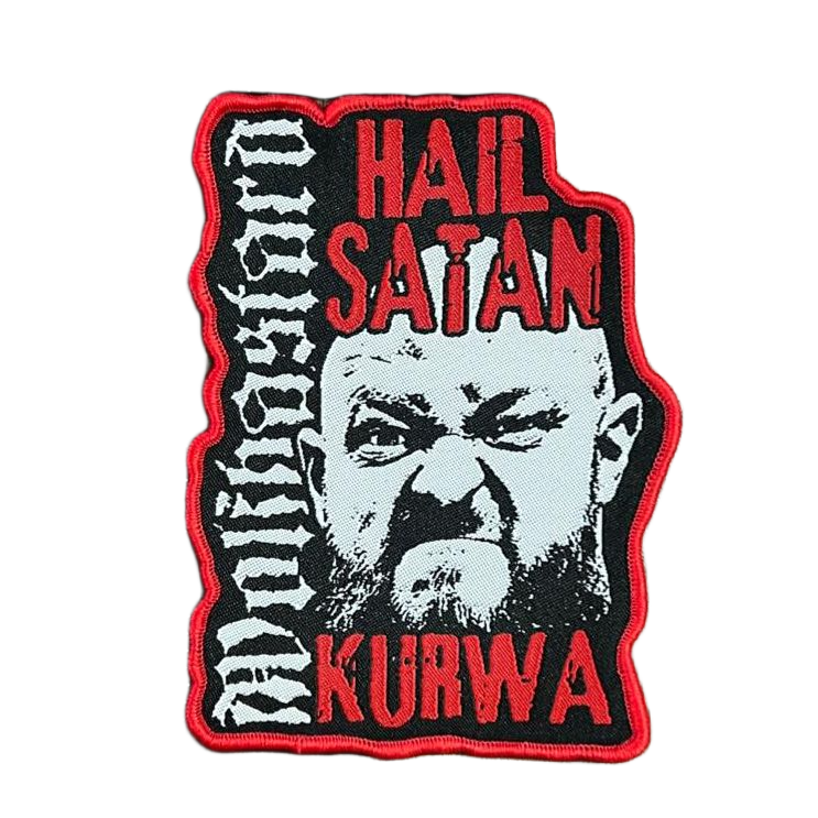 wolfbastard-hail-satan-kurwa-patch-tiss-bord-noir image 6