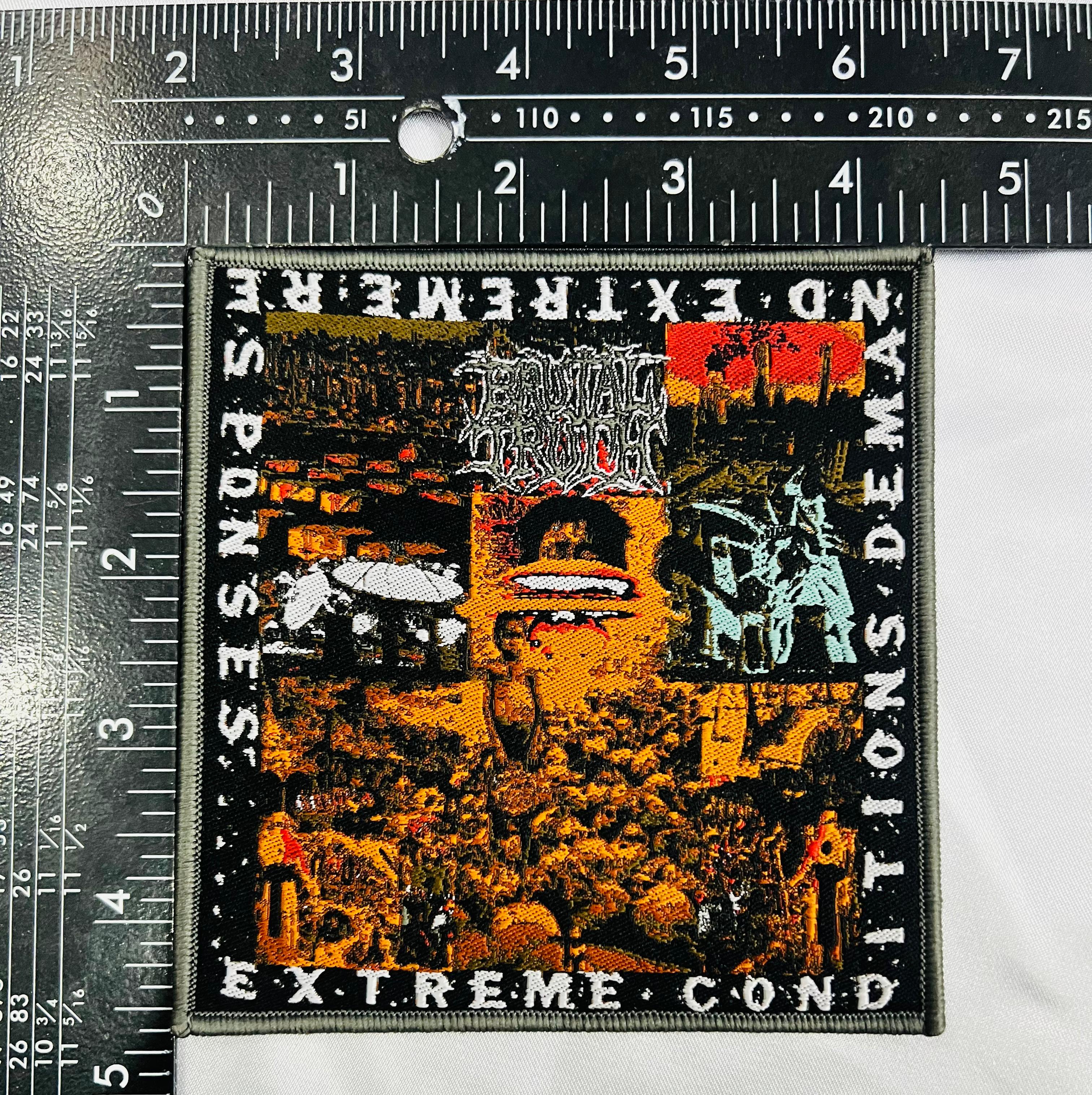 brutal-truth-extreme-conditions-patch-bordure-noire image 4