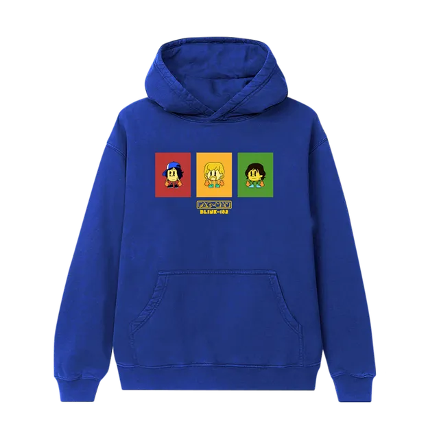 blink-182-pac-man-snack-breaks-hoodie-bleu-marine image 1