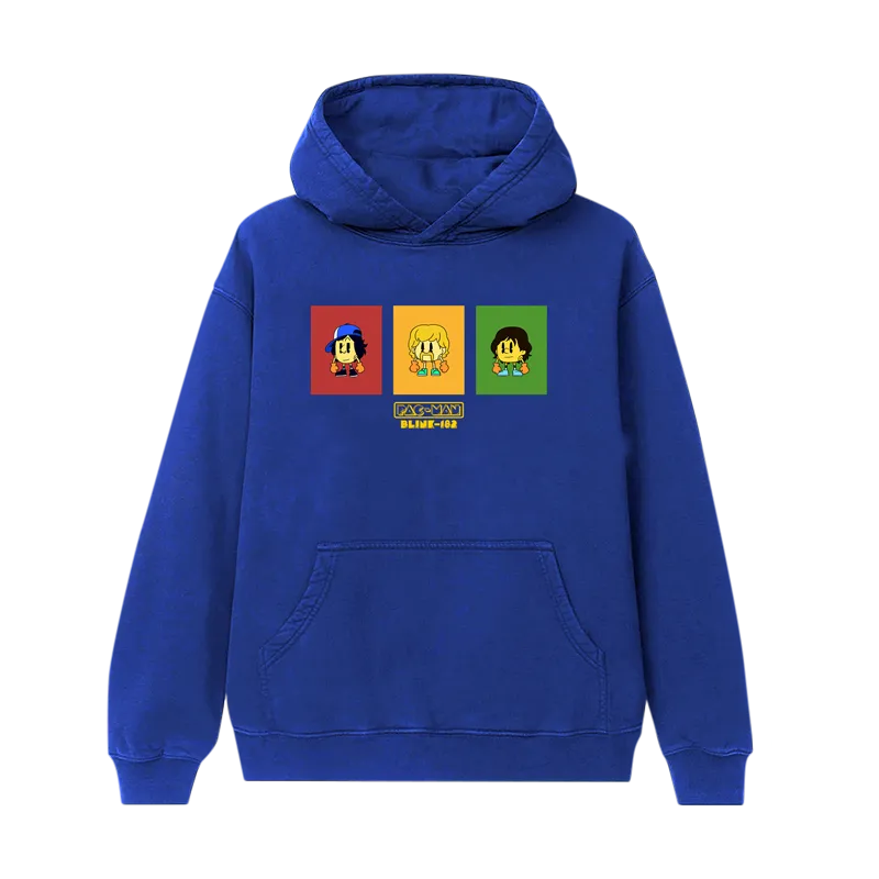 blink-182-pac-man-snack-breaks-hoodie-bleu-marine image 1