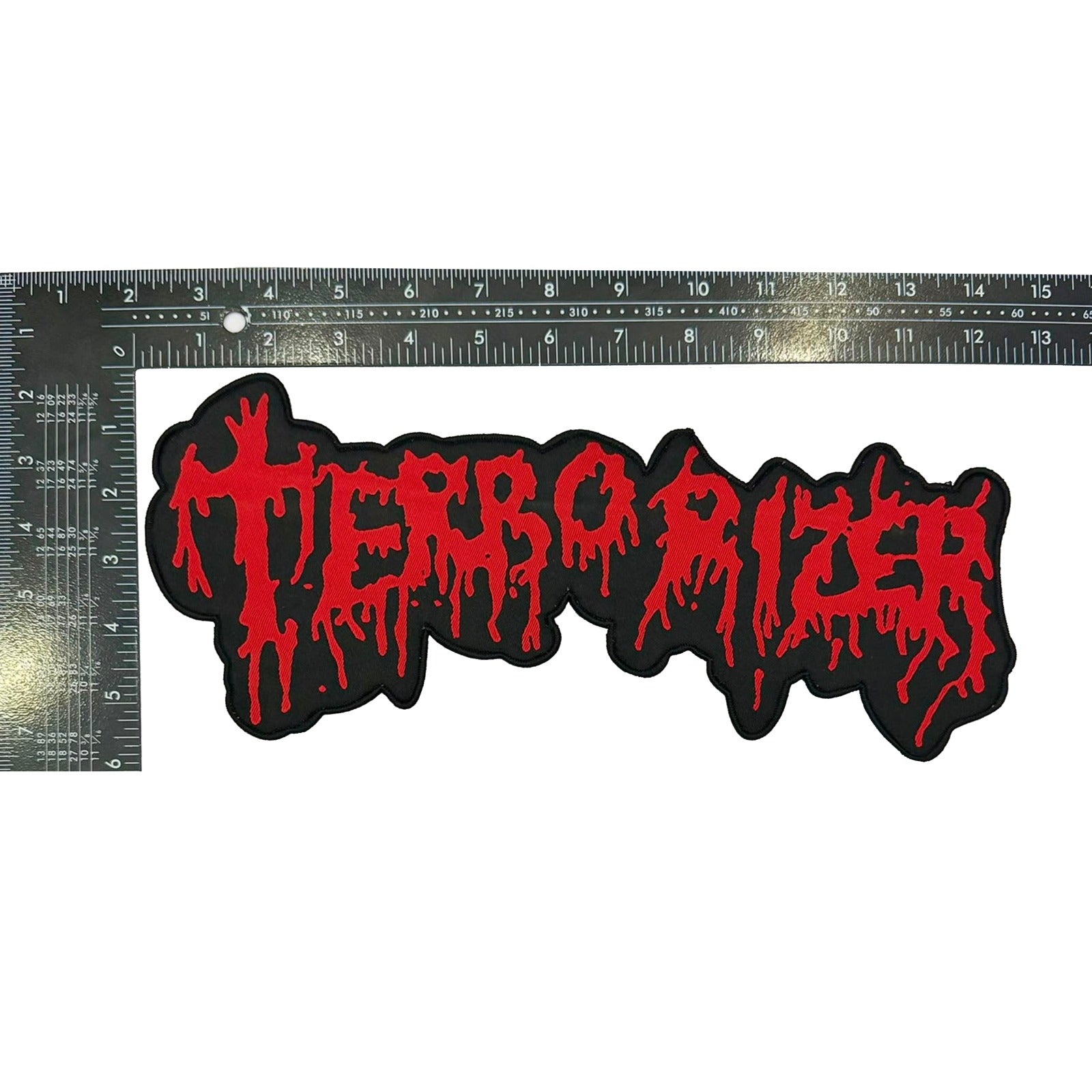 783punx-oversized-patch-terrorizer-logo-patch-dos-bordure-noire image 3