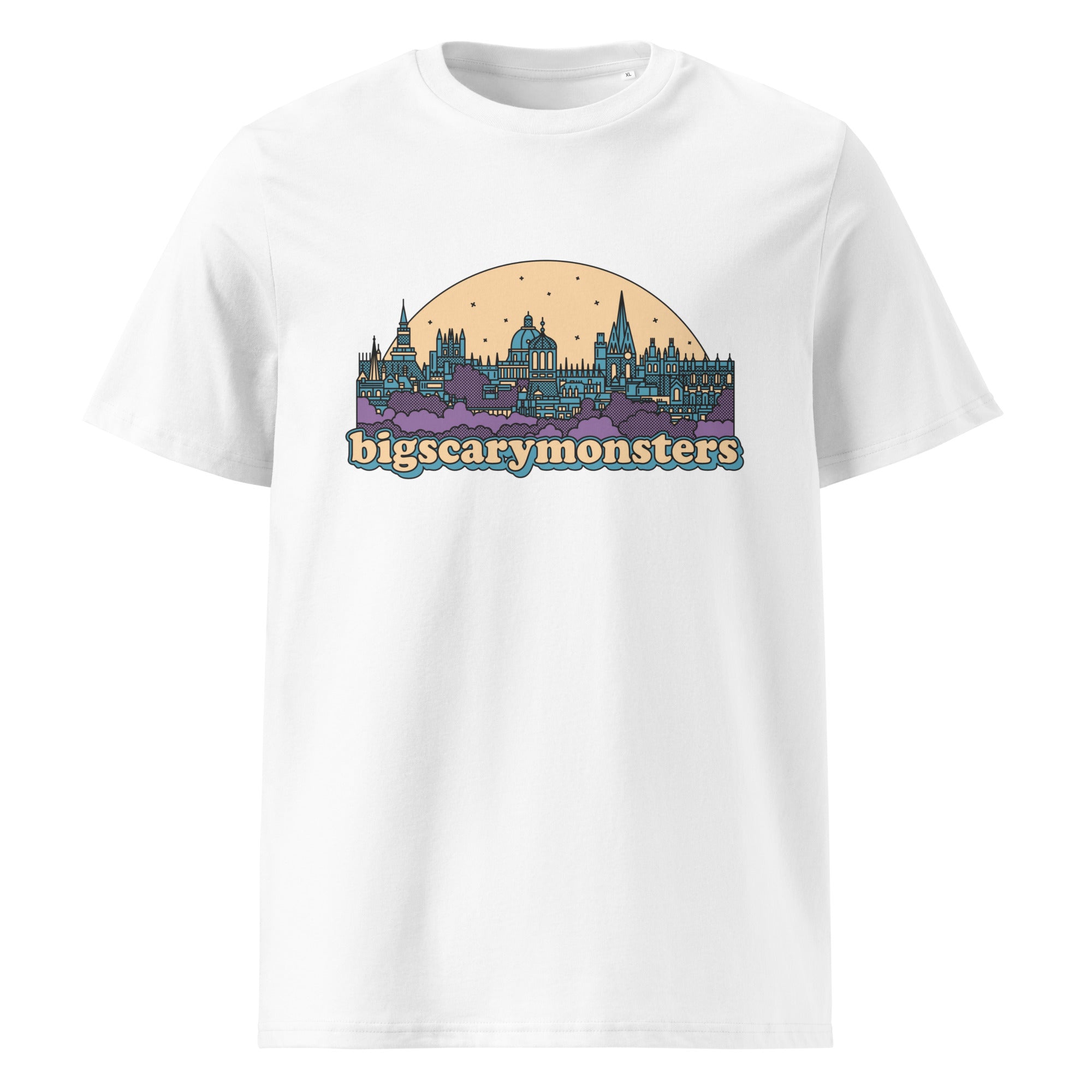 big-scary-monsters-bsm-city-t-shirt-blanc-coton-bio image 1